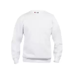 Clique Unisex Adult Basic Round Neck Sweatshirt (3XL) (White)