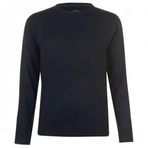 Pierre Cardin Crew Knit Jumper Mens - Navy