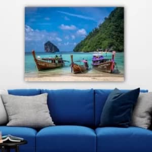443249752_70100 Multicolor Decorative Canvas Painting