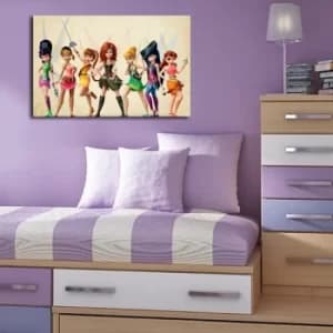 4570CO-17 Multicolor Decorative Canvas Painting