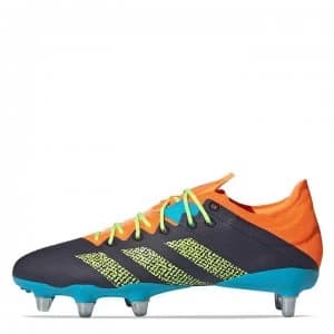 adidas Kakari Z.0 SG Rugby Boots - Ink/Cyan/Green