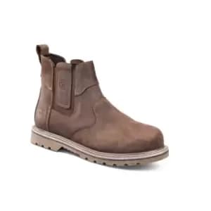 Apache Crater Dealer Safety Boot Brown Crazyhorse Size 13