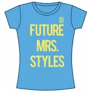 One Direction Future Mrs Styles Skinny Blue TS: Small