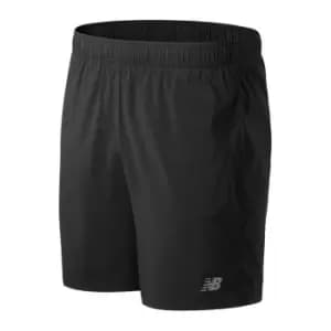 New Balance 7" Mens 2 in 1 Shorts - Black