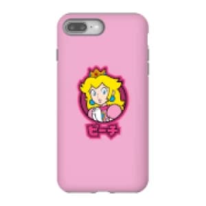Nintendo Super Mario Peach Kanji Phone Case - iPhone 8 Plus - Tough Case - Gloss