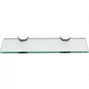 Miller Classic Glass Shelf, 300mm, Chrome