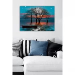 234329560-5070 Multicolor Decorative Canvas Painting