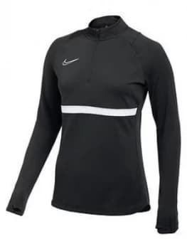 Nike Academy 21 Dry Drill Top - Black Size M Women