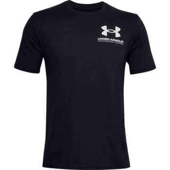 Under Armour Performance Logo T Shirt Mens - Black