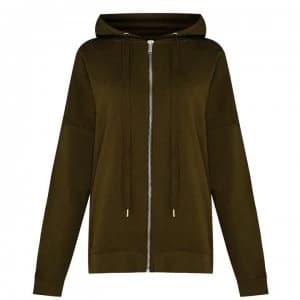 Firetrap Zip Hoodie Ladies - Khaki
