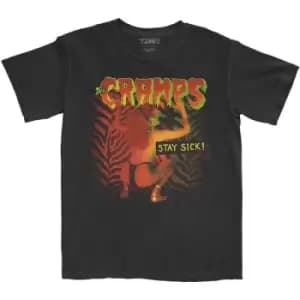 The Cramps - Stay Sick Unisex X-Large T-Shirt - Black