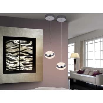 Schuller Lighting - Schuller Lipse - Integrated LED Globe Ceiling Pendant Chrome