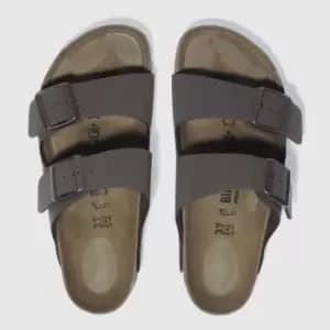 Birkenstock Clogs brown Arizona Fußbett 2 Schnallen 7.5