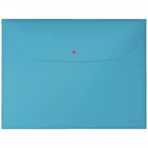 Leitz Cosy Privacy Document Wallet with 2 Pockets A4 - Calm Blue -