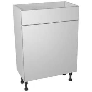 Wickes Vienna Grey Gloss Fitted Base Unit - 600 mm