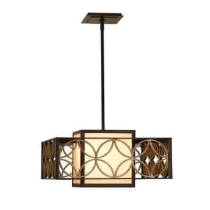 1 Light Ceiling Pendant Bar Gold, Bronze, E27