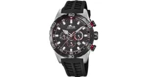 Lotus Black Chronograph Watch - L18677/3