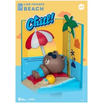Beast Kingdom Line Friends D-Stage Diorama - Beach
