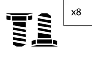LuK Screw Set, flywheel 411 0147 10 MERCEDES-BENZ,E-Klasse Limousine (W211),C-Klasse Limousine (W203),C-Klasse T-modell (S204)