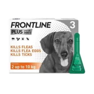 Frontline Plus Flea & Tick Treatment Small Dog 2-10kg