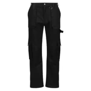 Regatta Mens Pro Utility Work Trousers (32R) (Black)