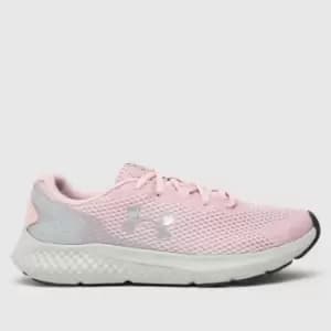 Under Armour Pale Pink Charged Rogue 3 Trainers