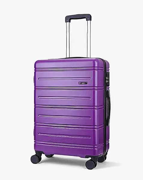 Rock Luggage Lisbon VLJZL Medium Purple Suitcase