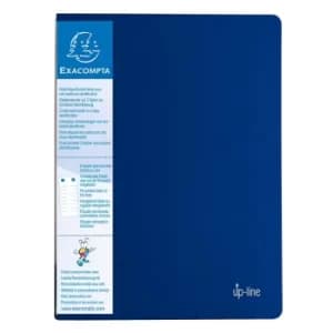 UpLine Display Book A4 40 Pockets Pack of 12, Blue