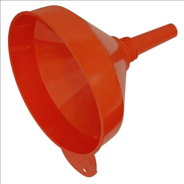 Genuine SEALEY F2 Funnel Medium Ø200mm Fixed Spout with Filter
