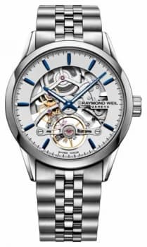 Raymond Weil Freelancer Automatic Skeleton Dial Watch
