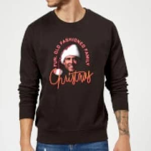 National Lampoon Fun Old Fashioned Family Christmas Christmas Sweatshirt - Black