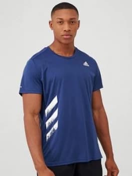 Adidas Run It T-Shirt - Indigo