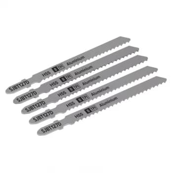 Jigsaw Blade Aluminium 100MM 8TPI - Pack of 5
