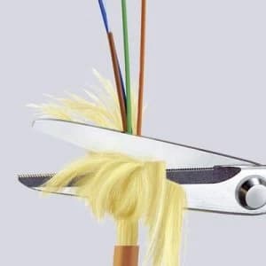 Knipex Shears for KEVLAR fibres plastic coated 160 mm 95 03 160 SB