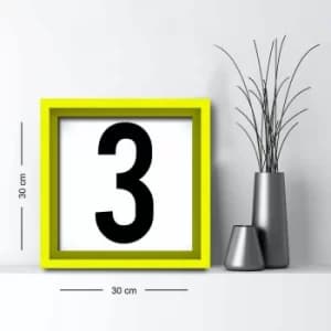 3030AHS-0106s Multicolor Decorative Framed MDF Painting