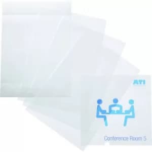 Durable CRYSTAL SIGN Inserts for item no. 4824 10 sheets inserts