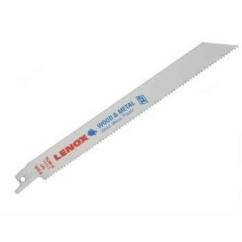 Lenox 10TPI Multi Material Reciprocating Saw Blades 203mm Pack of 5