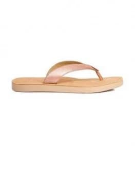UGG Tawney Metallic Flip Flop Shoes Rose Gold Rose Gold Size 3 Women