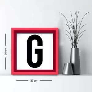 3030AHS-080k Multicolor Decorative Framed MDF Painting