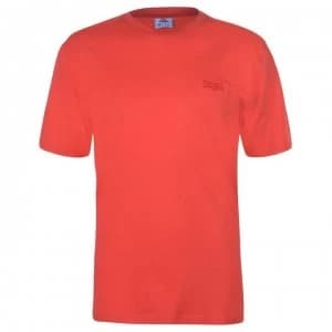 Lonsdale Plain Tee Mens - Poppy Red