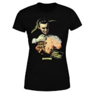 Hammer Horror Dracula Don't Dare See It Alone Womens T-Shirt - Black