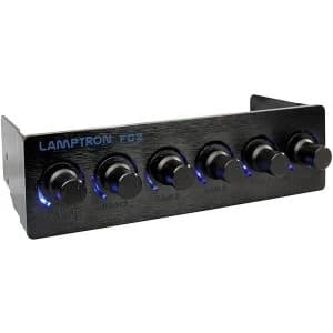 Lamptron FC2 5.25" Bay Fan Controller - Black