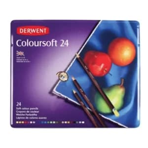 Derwent Coloursoft Pencils Set of 24