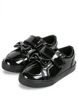 Kickers Girls Tovni Lo Bow Plimsoll