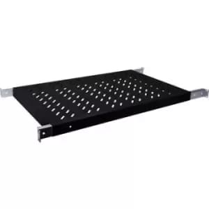 Digitus DN-97649 19" Server rack cabinet shelf 1 U Rail set Suitable for (cabinet depths): 1000 mm Black (RAL 9005)