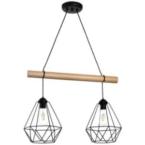 Onli Baldo Wire Frame Pendant Ceiling Light, E27