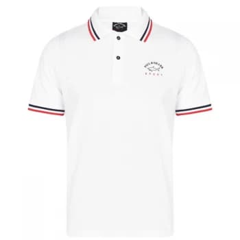Paul And Shark Sport Paul & Shark Sport Tip Polo - White 010