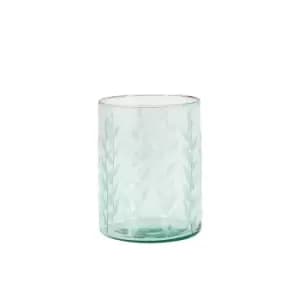 Gallery Interiors Lorlei Recycled Vase in Green / Medium