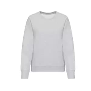 Awdis Womens/Ladies Heather Sweatshirt (L) (Heather Grey)