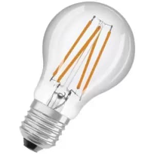 OSRAM 4058075761957 LED (monochrome) EEC F (A - G) E-27 Pear shape 4.9 W = 40 W Warm white (Ø x H) 60 mm x 60 mm